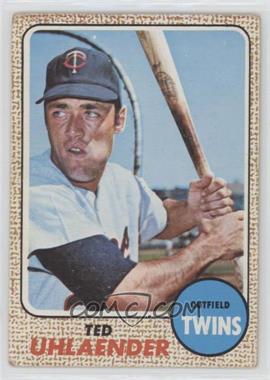 1968 Topps - [Base] #28 - Ted Uhlaender [Good to VG‑EX]