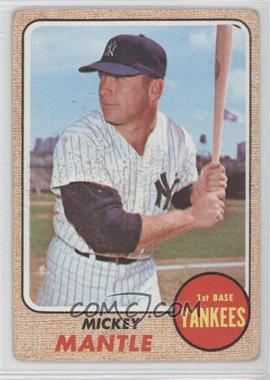 1968 Topps - [Base] #280 - Mickey Mantle [Good to VG‑EX]