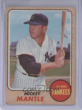 1968 Topps - [Base] #280 - Mickey Mantle [Poor to Fair]