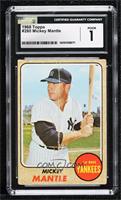 Mickey Mantle [CGC 1 Poor]