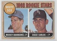 1968 Rookie Stars - Mickey Abarbanel, Cisco Carlos