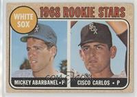 1968 Rookie Stars - Mickey Abarbanel, Cisco Carlos [Poor to Fair]