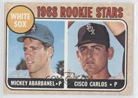 1968 Rookie Stars - Mickey Abarbanel, Cisco Carlos