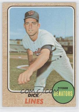 1968 Topps - [Base] #291 - Dick Lines