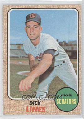 1968 Topps - [Base] #291 - Dick Lines