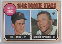 1968 Rookie Stars - Bill Rohr, George Spriggs