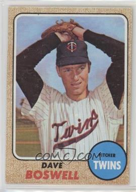 1968 Topps - [Base] #322 - Dave Boswell