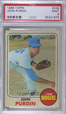 1968 Topps - [Base] #336 - John Purdin [PSA 9 MINT]