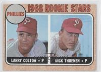 1968 Rookie Stars - Larry Colton, Dick Thoenen