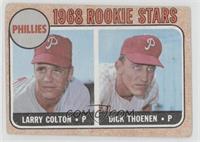 1968 Rookie Stars - Larry Colton, Dick Thoenen [Poor to Fair]