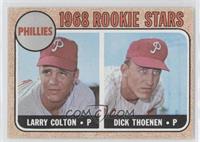 1968 Rookie Stars - Larry Colton, Dick Thoenen