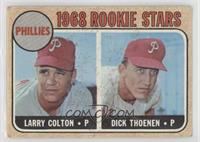 1968 Rookie Stars - Larry Colton, Dick Thoenen [Good to VG‑EX]