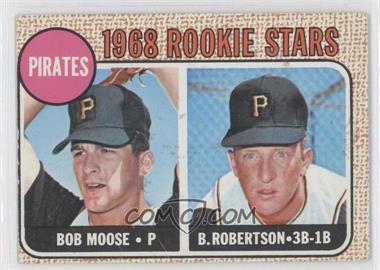 1968 Topps - [Base] #36 - 1968 Rookie Stars - Bob Moose, Bob Robertson