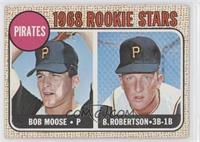 1968 Rookie Stars - Bob Moose, Bob Robertson
