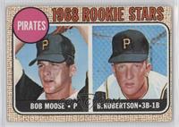 1968 Rookie Stars - Bob Moose, Bob Robertson [Poor to Fair]