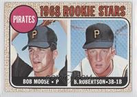 1968 Rookie Stars - Bob Moose, Bob Robertson