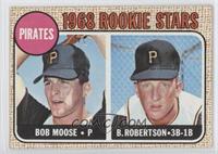 1968 Rookie Stars - Bob Moose, Bob Robertson