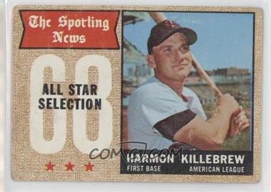 1968 Topps - [Base] #361 - Sporting News All-Stars - Harmon Killebrew