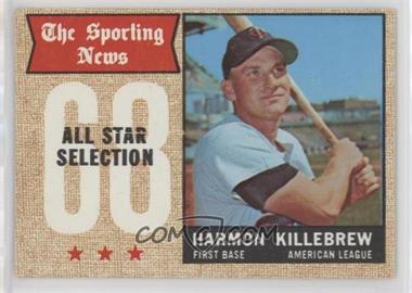 1968 Topps - [Base] #361 - Sporting News All-Stars - Harmon Killebrew