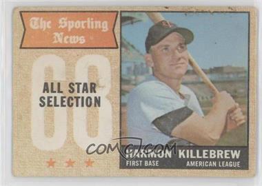 1968 Topps - [Base] #361 - Sporting News All-Stars - Harmon Killebrew
