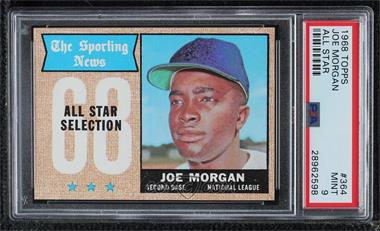 1968 Topps - [Base] #364 - Sporting News All-Stars - Joe Morgan [PSA 9 MINT]