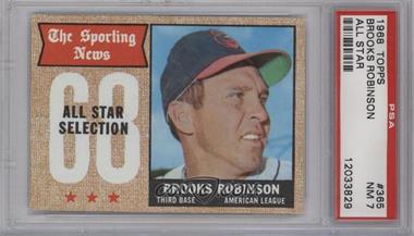 1968 Topps - [Base] #365 - Sporting News All-Stars - Brooks Robinson [PSA 7 NM]