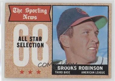 1968 Topps - [Base] #365 - Sporting News All-Stars - Brooks Robinson