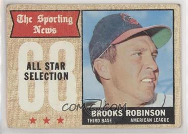 1968 Topps - [Base] #365 - Sporting News All-Stars - Brooks Robinson