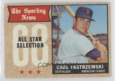 1968 Topps - [Base] #369 - Sporting News All-Stars - Carl Yastrzemski [Poor to Fair]