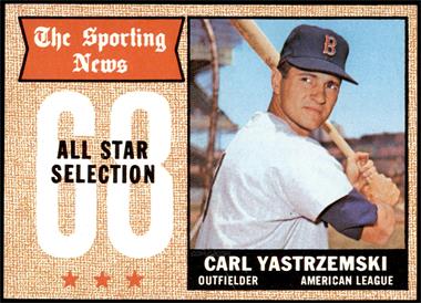 1968 Topps - [Base] #369 - Sporting News All-Stars - Carl Yastrzemski [NM MT]