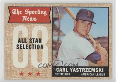 1968 Topps - [Base] #369 - Sporting News All-Stars - Carl Yastrzemski [Poor to Fair]