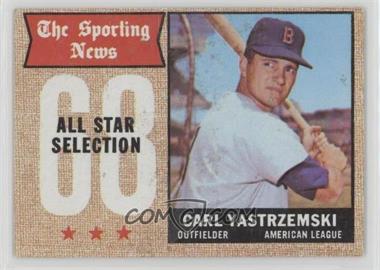 1968 Topps - [Base] #369 - Sporting News All-Stars - Carl Yastrzemski