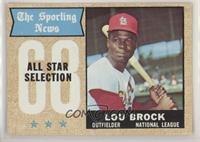 Sporting News All-Stars - Lou Brock