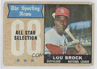 The Sporting News All Star Selection - Lou Brock [Poor to Fair]