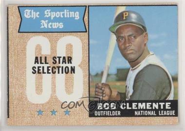 1968 Topps - [Base] #374 - Sporting News All-Stars - Roberto Clemente (Called Bob On Card)