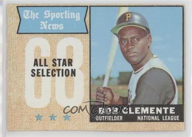 1968 Topps - [Base] #374 - Sporting News All-Stars - Roberto Clemente (Called Bob On Card)