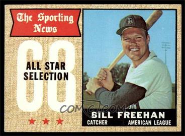 1968 Topps - [Base] #375 - Sporting News All-Stars - Bill Freehan [VG EX]