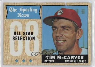 1968 Topps - [Base] #376 - Sporting News All-Stars - Tim McCarver [Poor to Fair]