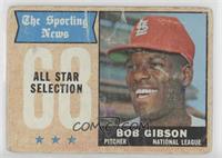 Sporting News All-Stars - Bob Gibson [Poor to Fair]