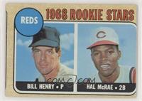 1968 Rookie Stars - Bill Henry, Hal McRae