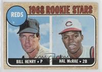 1968 Rookie Stars - Bill Henry, Hal McRae
