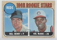 1968 Rookie Stars - Bill Henry, Hal McRae