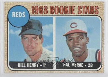 1968 Topps - [Base] #384 - 1968 Rookie Stars - Bill Henry, Hal McRae