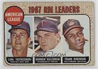 League Leaders - Carl Yastrzemski, Harmon Killebrew, Frank Robinson [Poor …