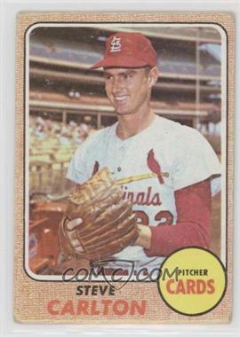 1968 Topps - [Base] #408 - Steve Carlton [Good to VG‑EX]