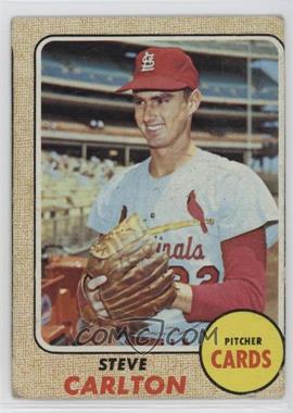 1968 Topps - [Base] #408 - Steve Carlton [Good to VG‑EX]