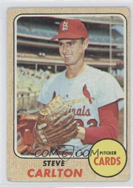 1968 Topps - [Base] #408 - Steve Carlton [Good to VG‑EX]