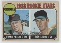 1968 Rookie Stars - Ron Stone, Frank Peters