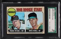 1968 Rookie Stars - Ron Stone, Frank Peters [SGC 88 NM/MT 8]