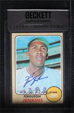 1968 Topps - [Base] #410 - Fergie Jenkins [BAS Authentic]